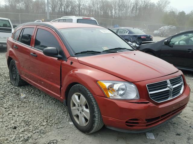 1B3HB48B48D667105 - 2008 DODGE CALIBER SX ORANGE photo 1