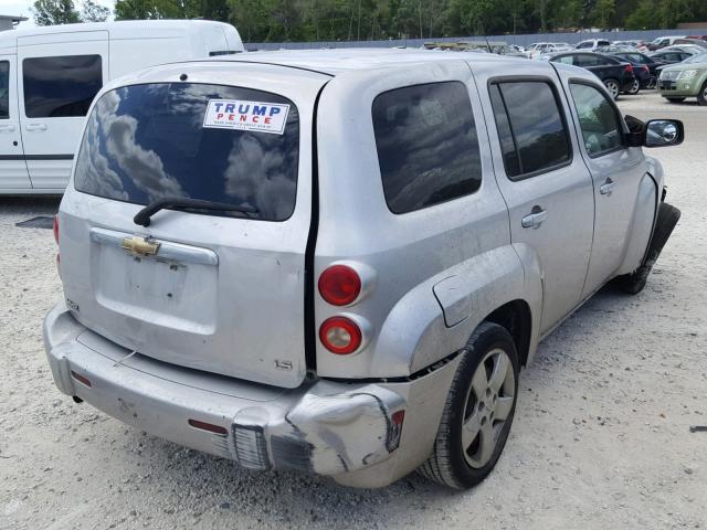 3GNDA13D47S541873 - 2007 CHEVROLET HHR LS 银色 照片 4