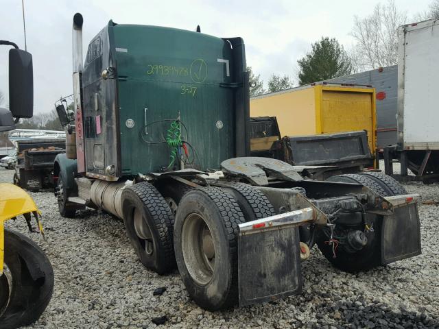 1XKWD40X18R936983 - 2008 KENWORTH CONSTRUCTI GREEN photo 3