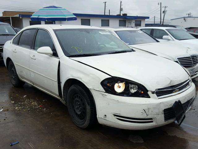 2G1WS581269385034 - 2006 CHEVROLET IMPALA POL WHITE photo 1