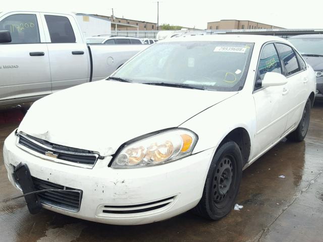 2G1WS581269385034 - 2006 CHEVROLET IMPALA POL WHITE photo 2