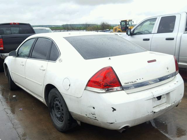 2G1WS581269385034 - 2006 CHEVROLET IMPALA POL WHITE photo 3