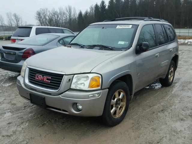 1GKDT13S422499442 - 2002 GMC ENVOY GRAY photo 2