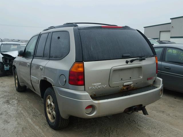 1GKDT13S422499442 - 2002 GMC ENVOY GRAY photo 3