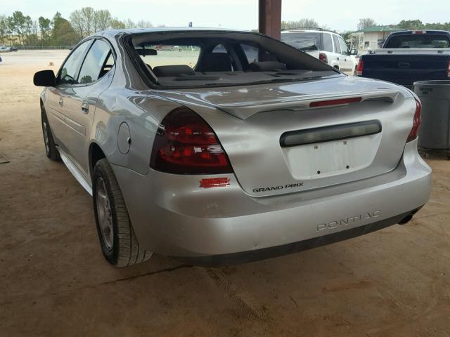 2G2WP522951298579 - 2005 PONTIAC GRAND PRIX SILVER photo 3