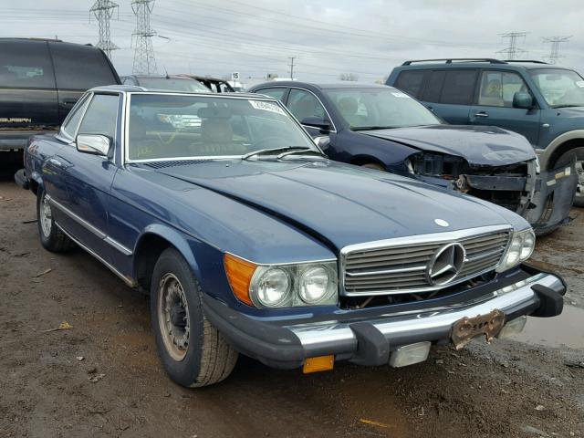 WDBBA45A8DB020083 - 1983 MERCEDES-BENZ 380 SL BLUE photo 1