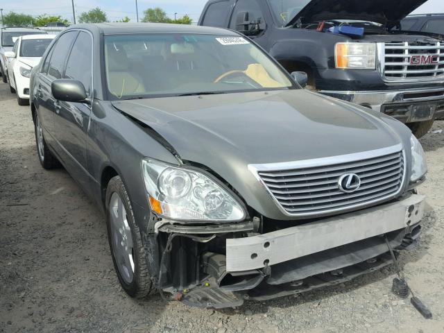 JTHBN36F255007922 - 2005 LEXUS LS 430 GREEN photo 1