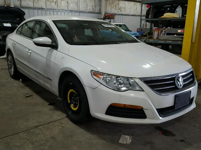 WVWMP7AN5BE726975 - 2011 VOLKSWAGEN CC SPORT WHITE photo 1