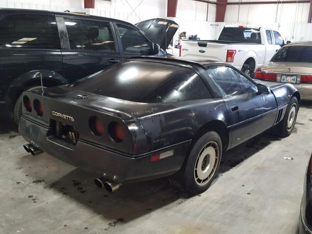 1G1YY0785F5135602 - 1985 CHEVROLET CORVETTE BLACK photo 4