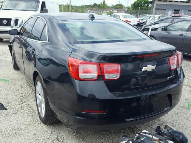 1G11E5SL6EF146135 - 2014 CHEVROLET MALIBU 2LT BLACK photo 3