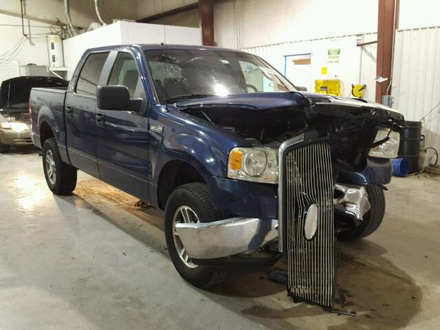 1FTPW14V47FA79396 - 2007 FORD F150 SUPER BLUE photo 1