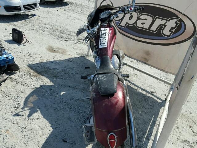 JH2SC6104AK003482 - 2010 HONDA VT1300 MAROON photo 5