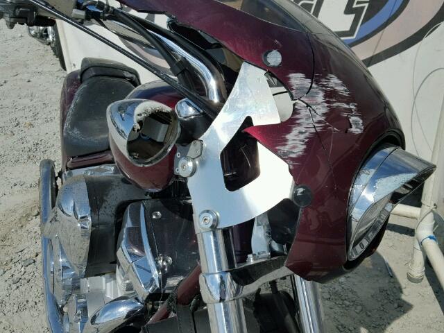 JH2SC6104AK003482 - 2010 HONDA VT1300 MAROON photo 9