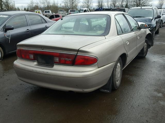 2G4WY55J011275757 - 2001 BUICK CENTURY LI GOLD photo 4