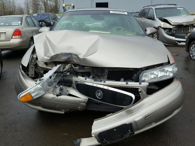 2G4WY55J011275757 - 2001 BUICK CENTURY LI GOLD photo 9