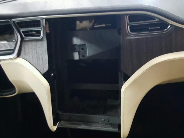 5YJSA1H1XEFP40978 - 2014 TESLA MODEL S GREEN photo 7