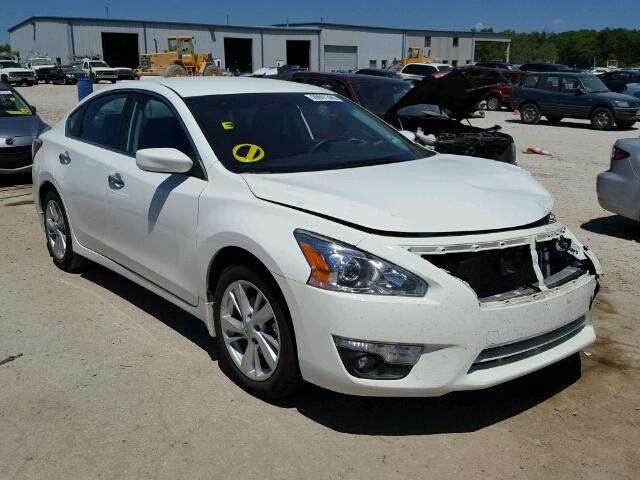 1N4AL3AP1FC597407 - 2015 NISSAN ALTIMA 2.5 WHITE photo 1