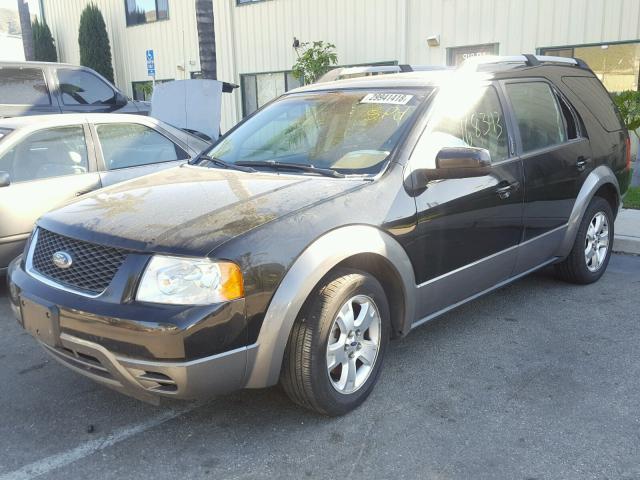 1FMDK02177GA35231 - 2007 FORD FREESTYLE BLACK photo 2