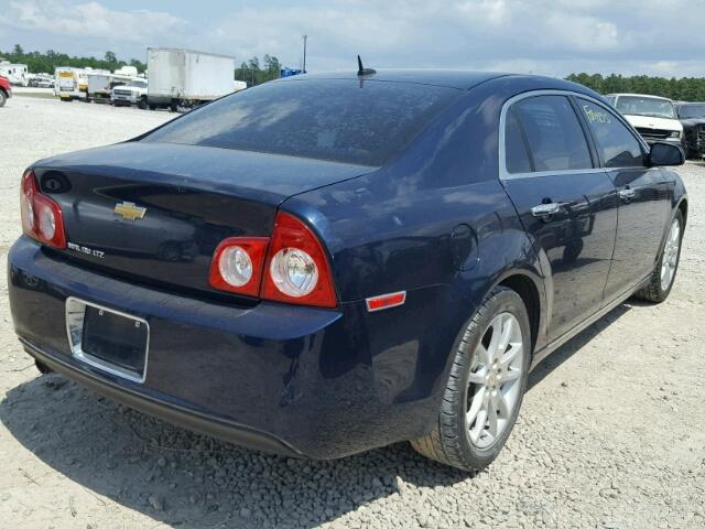 1G1ZE5E15BF209718 - 2011 CHEVROLET MALIBU LTZ 蓝色 照片 4