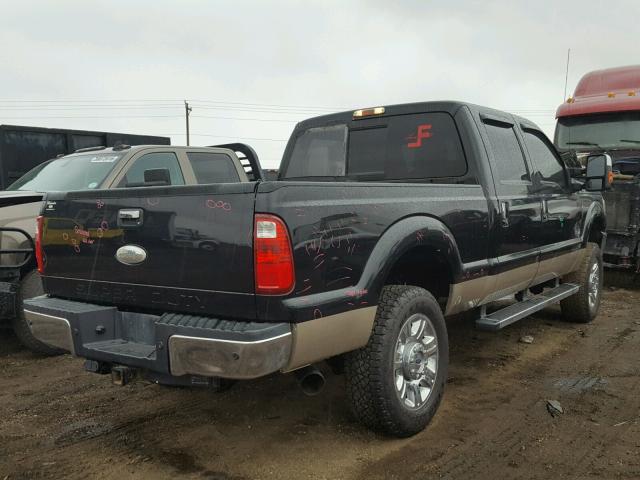 1FT8W3BT8CEC23680 - 2012 FORD F350 SUPER BLACK photo 4