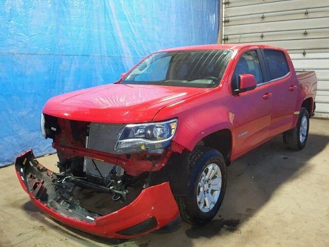 1GCGTCEN7J1101480 - 2018 CHEVROLET COLORADO L RED photo 2