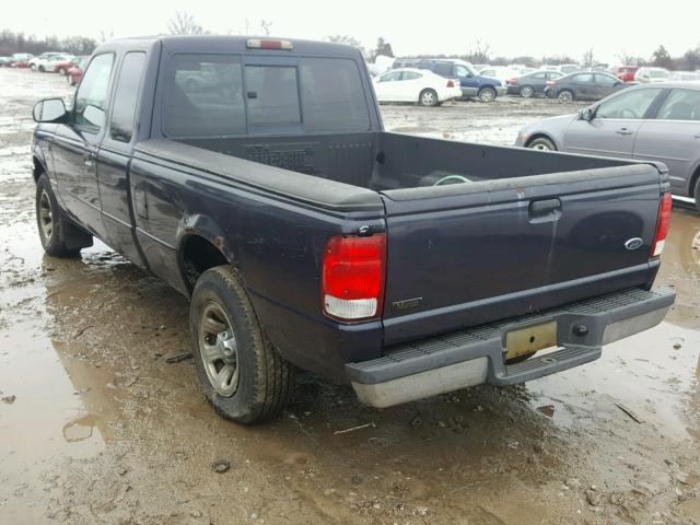 1FTYR14V0YTA97540 - 2000 FORD RANGER SUP BLACK photo 3