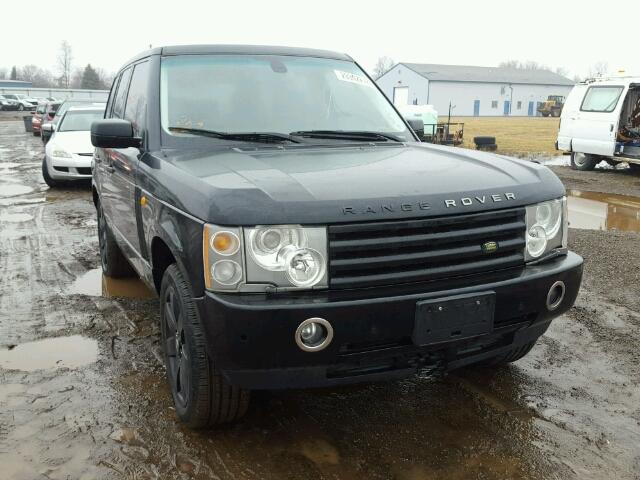 SALME11445A191989 - 2005 LAND ROVER RANGE ROVE BLACK photo 9