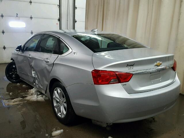 2G1115S38G9172033 - 2016 CHEVROLET IMPALA LT SILVER photo 3