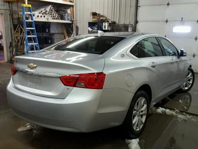 2G1115S38G9172033 - 2016 CHEVROLET IMPALA LT SILVER photo 4