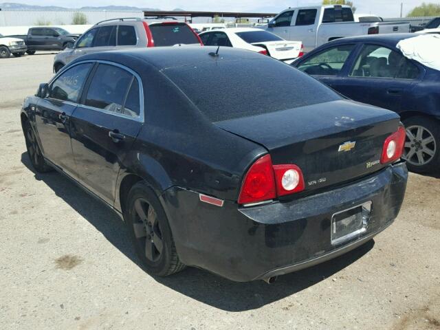 1G1ZF57548F292869 - 2008 CHEVROLET MALIBU HYB 黑色 照片 3