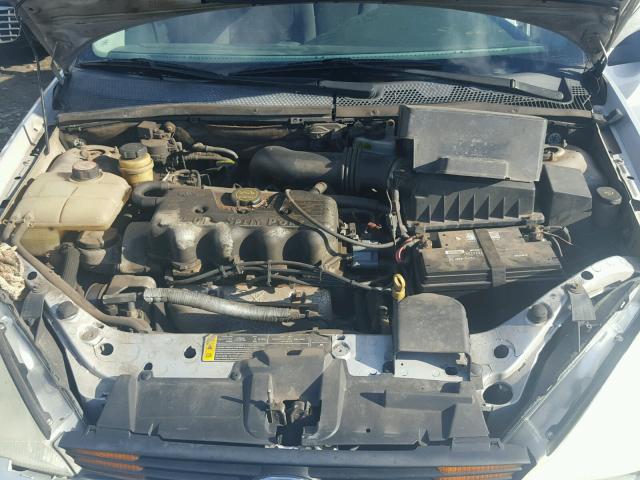 1FAFP33P61W167807 - 2001 FORD FOCUS LX SILVER photo 7