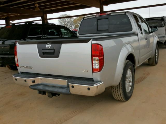 1N6AD0CUXFN735021 - 2015 NISSAN FRONTIER S SILVER photo 4