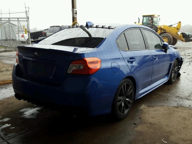 JF1VA1E65H8811284 - 2017 SUBARU WRX PREMIU BLUE photo 4