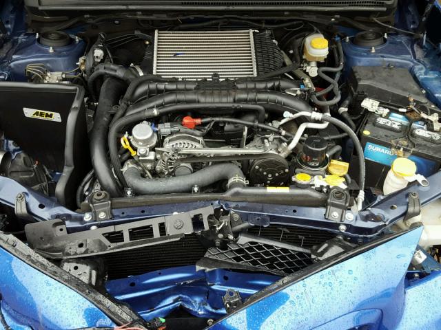 JF1VA1E65H8811284 - 2017 SUBARU WRX PREMIU BLUE photo 7