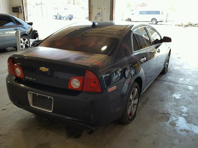 1G1ZC5E04CF159859 - 2012 CHEVROLET MALIBU 1LT BLACK photo 4