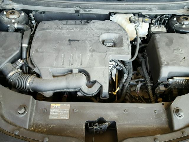 1G1ZC5E04CF159859 - 2012 CHEVROLET MALIBU 1LT BLACK photo 7