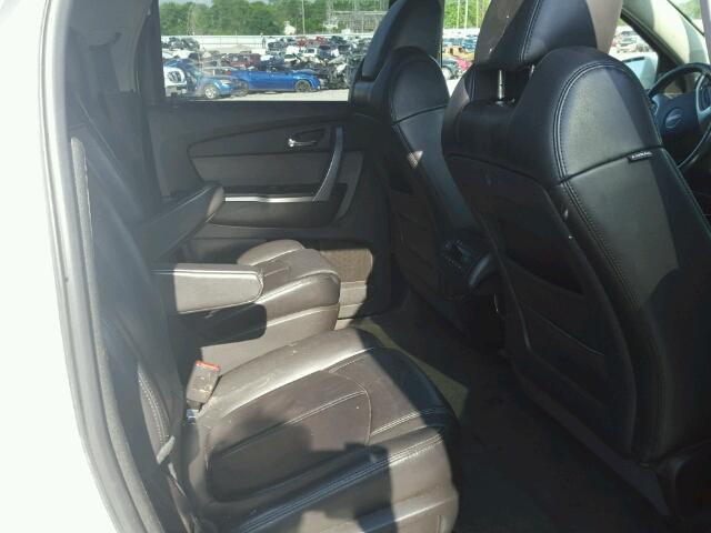 1GKEV33DX9J148336 - 2009 GMC ACADIA SLT თეთრი ფოტო 6