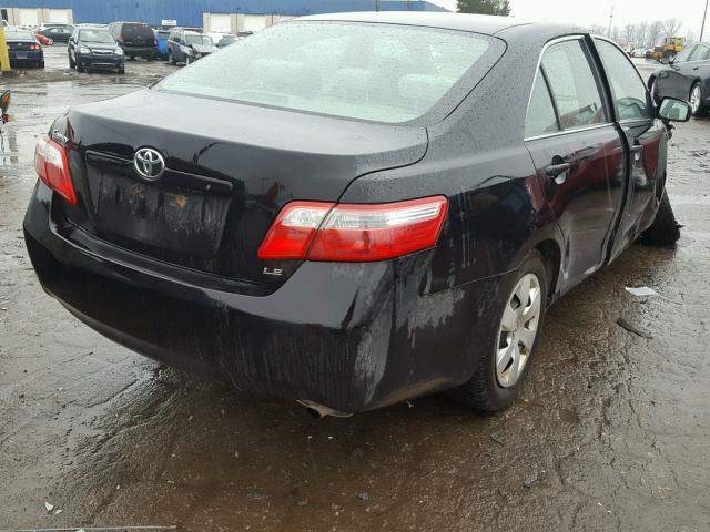 4T1BE46K07U191492 - 2007 TOYOTA CAMRY NEW BLACK photo 4