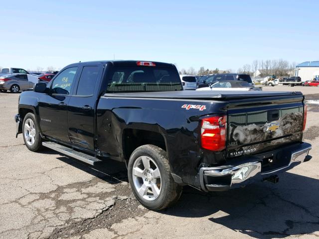 1GCVKREC8EZ282799 - 2014 CHEVROLET SILVERADO BLACK photo 3