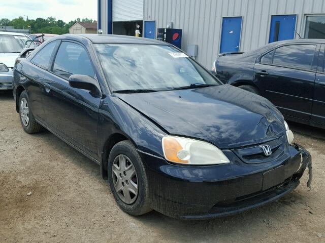 1HGEM22523L071476 - 2003 HONDA CIVIC LX BLACK photo 1