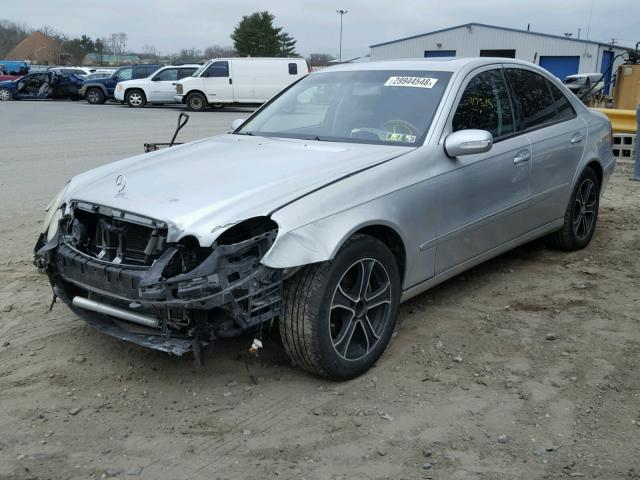 WDBUF82J24X162485 - 2004 MERCEDES-BENZ E 320 4MAT SILVER photo 2