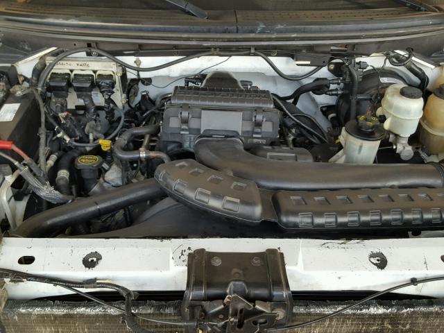 1FTRF14V96NA98670 - 2006 FORD F150 WHITE photo 7