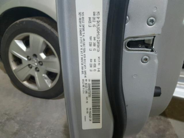 1B3HB48B27D567681 - 2007 DODGE CALIBER SX SILVER photo 10