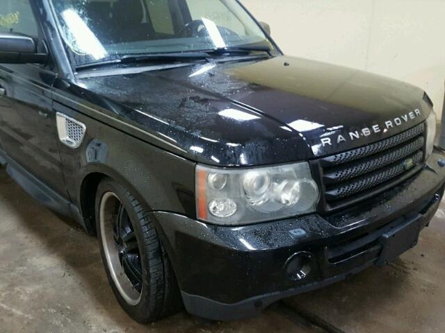 SALSF25416A980400 - 2006 LAND ROVER RANGE ROVE BLACK photo 9