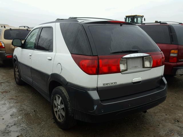 3G5DB03E94S545042 - 2004 BUICK RENDEZVOUS WHITE photo 3