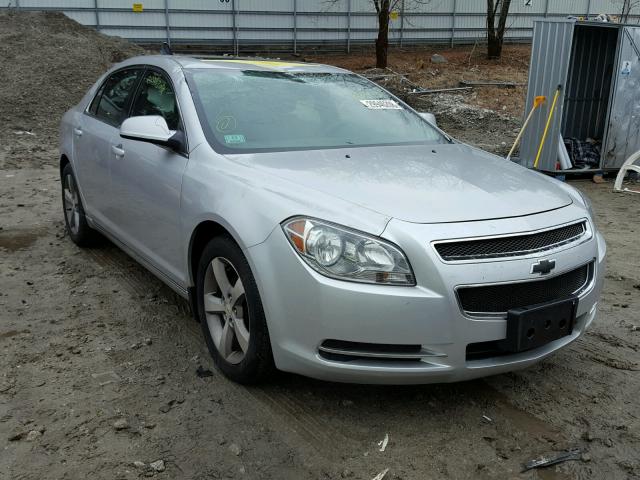 1G1ZC5E17BF335813 - 2011 CHEVROLET MALIBU 1LT SILVER photo 1