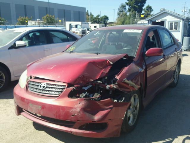2T1BY32E75C485990 - 2005 TOYOTA COROLLA XR 红色 照片 2