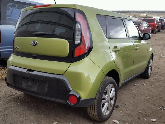 KNDJP3A59G7817965 - 2016 KIA SOUL + GREEN photo 4