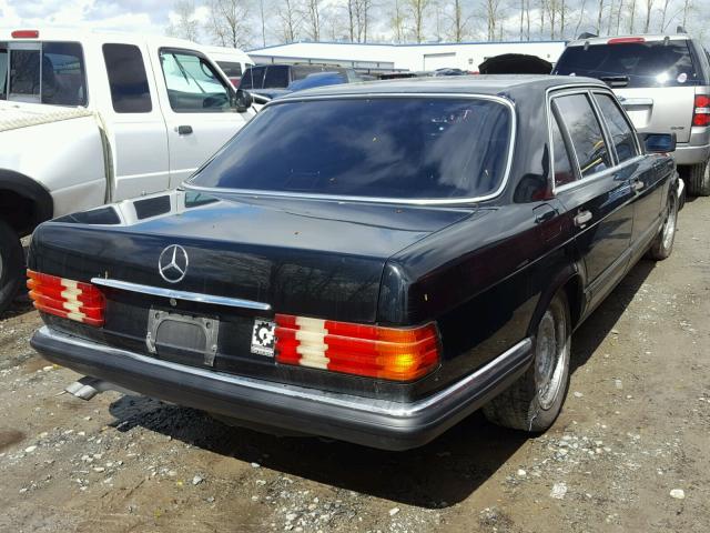 WDBCA39D6HA349217 - 1987 MERCEDES-BENZ 560 SEL BLACK photo 4