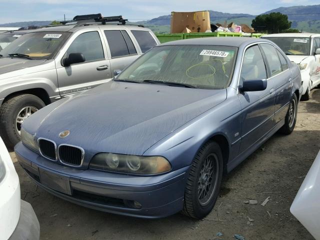 WBADT43412GY44313 - 2002 BMW 525 I AUTO BLUE photo 2